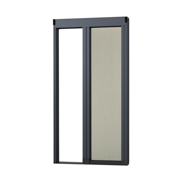 Honeycomb Folding Door Trackless Retractable Screen Door Fire-Proof Eco-friendly Polyester Mesh Modern Design Insect Screen