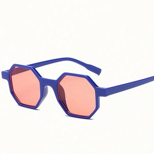 Wholesale Custom Cheap Vintage Men Polygon <b>Sunglasses</b> Small Octagon <b>Sunglasses</b> for Women - Product Image 4