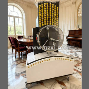 Máquina de Lotería Electrónica Happiness Lucky Air Mixing Jet, Sorteo en Línea de Números Aleatorios, Bolas de Ping Pong, Juego de Lotería con Jackpot - Product Image 4