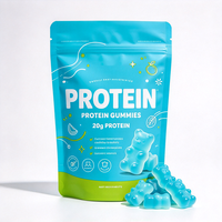 Permen Protein Nabati Bebas Gula Bebas Gluten Suplemen Protein Kacang Polong Pendukung Energi Label Pribadi Vegan