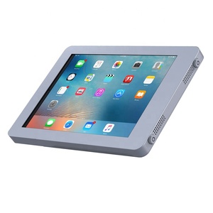 Estuche personalizado antirrobo para <span class=keywords><strong>iPad</strong></span> <span class=keywords><strong>Pro</strong></span> 6th 5th Tablet PC Soporte de carga Uso de pared con cerraduras duales Soporte de material de aluminio - Product Image 2