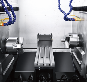 HANSUN Centro de Torneado de 4 Ejes de Alta Productividad, Tipo Columna Estándar, Multifuncional, Bancada Inclinada, Tipo Doble, Servicio Mediano - Product Image 2