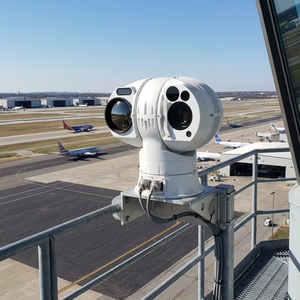 Caméra compacte EO/IR avec nacelle, portée 2,5 km, vision nocturne Starlight, suivi IA pour les infrastructures ferroviaires et ponteuses - Product Image 4