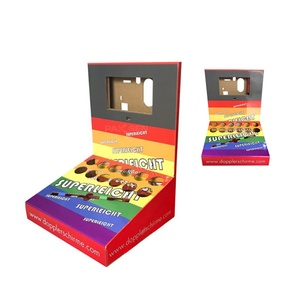 Nuevo Diseño de Exhibidor de Cartón PDQ para Cosméticos y Maquillaje, Exhibidor de Sobremesa de Papel para Mostrador de Tienda - Product Image 3