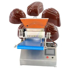 Oceaan Automatische Tafelblad Fruit Gummy Zachte Cola Semi Jelly Extruderen Maken Harde Candy Mal Depositor Machine