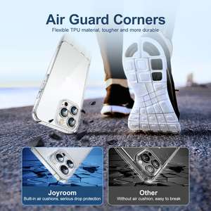 JOYROOM Housse de protection antichoc en TPU souple et transparent pour téléphone portable <span class=keywords><strong>Iphone14</strong></span> <span class=keywords><strong>Pro</strong></span> Plus Max - Product Image 6