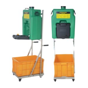 Verzegelbare betrouwbare mobiele oogdouche 14-gallon (53L) ABS kunststof noodoogdouche voor de laboratoriumindustrie - Product Image 6