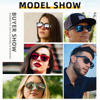 Lunettes de soleil tendance en gros, lunettes de soleil à la mode, OEM Ce Cat3 Uv400, lunettes de soleil polarisées pour hommes et femmes, 24 ans
