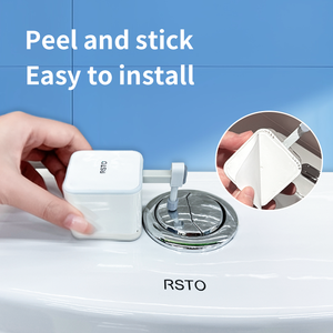 Hochwertiger Freihändiger Toilettenspüler Smart-Sensor Drahtloses System ABS-Material Umweltfreundlich Wassersparend Heimwerkerbedarf <span class=keywords><strong>RSTO</strong></span> - Product Image 4