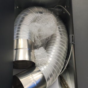Stufa <span class=keywords><strong>a</strong></span> <span class=keywords><strong>Pellet</strong></span> di Biomassa Fangran 6kW per Cucina, Riscaldamento e Caminetto con Ampia Finestra Panoramica per Uffici Commerciali e Caffetterie - Product Image 5