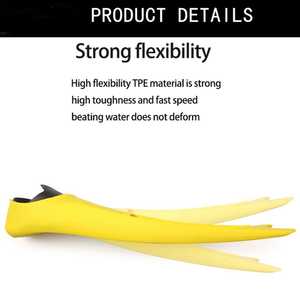 Palmes de plongée en fibre de verre enduite professionnelles pour la plongée libre, unisexes, à lame longue, pour la plongée avec tuba, la pêche sous-marine, la natation - Product Image 6
