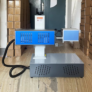 Graveur laser à fibre portable mini 30W-80W, machine de marquage laser CNC refroidie par air, prise en charge des formats DXF/PLT/BMP/AI/DWG/DST, contrôle EZCAD - Product Image 5