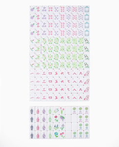 Jeu de <span class=keywords><strong>Mahjong</strong></span> Américain Personnalisé de Luxe en PVC Rose Rouge, 160 Cartes, 4 Couches, Pliable, Durable, Cadeau pour Adultes Qx-0008 Zhejiang - Product Image 4