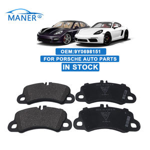 MANER 9Y0698151 95B698151AA Systèmes de freinage automobile Plaquettes de frein céramique avant pour Porsche - Product Image 1