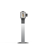Kiosque de commande automatique à écran tactile de 15,6 pouces, design fin, support de sol, comptoir, montage mural