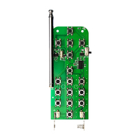 Konst Smart Home Control remoto inalámbrico de 18 teclas para luces LED y alarmas de seguridad Control remoto de 433MHz 1000m de alcance