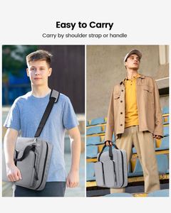 Échantillon gratuit, classeur à fermeture éclair portable BSCI de 2 pouces, 3 anneaux, capacité de 500 feuilles, avec poche zippée, organisateur multi-poches, classeur à fermeture éclair - Product Image 4