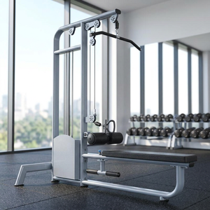 Máquina de Poleas Doble de Alta y Baja Resistencia, Multifuncional, para Entrenamiento de Fuerza de Espalda, Brazos y Core en Gimnasio - Product Image 3