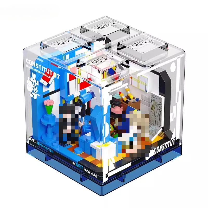 Sembo AX0089-AX0092 Artist Sub-brand AREA-X Inspiration Box DIY