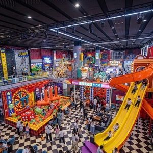 Équipements de terrain de jeux intérieur personnalisables en direct d'usine pour les acheteurs mondiaux de parcs de jeux intérieurs (FEC) - Product Image 1