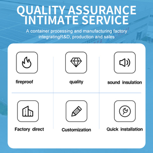 Garage conteneur personnalisé OEM, design moderne en kit avec fenêtre de sécurité pour le stationnement de voitures et le rangement d'outils - Product Image 3
