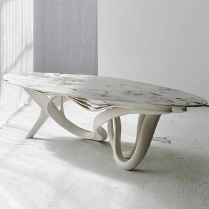 Empire Kitchen Home Furniture Walnut <strong>Dining</strong> <strong>Room</strong> <strong>Table</strong> Set Modern 12 Seat Luxury <strong>Dining</strong> <strong>Table</strong> with Chair Sets - Product Image 6