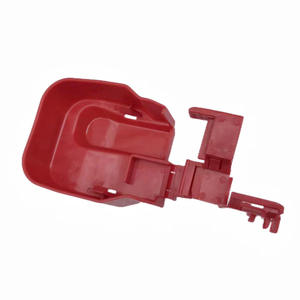 Couvercle d'extrémité de batterie Honda 32418-T6A-300 en plastique rouge pour Elysion Odyssey Accord - Product Image 1
