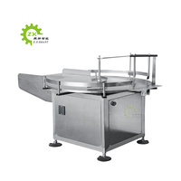 ZXSMART Bureau Automatique Rond Rotatif En Plastique Bouteille En Verre Unscrambler Bouteille Tri Plateau Tournant Machine D'alimentation