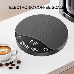 LENNCARE scala per caffè in acciaio inox ad alta precisione con Timer 0.1g automatico ricaricabile scala per caffè Espresso da versare - Product Image 2