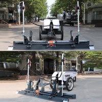 Machine de nivellement laser pour béton VANSE DZ25-2 2,5 m à vendre, nivellement laser pour béton à deux roues