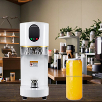 Vente en gros d'usine, scelleuse automatique électrique non rotative à haute fréquence pour canettes de soda et de bière, bouteilles de boissons
