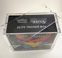 SSJ Elite Trainer Box Vitrine acrylique anti-poussière 5 + 8mm Housse de protection multifonctionnelle Cas de vente au détail Acrylique Plastique Polonais