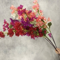 Fleurs artificielles de bougainvillier pour l'aménagement paysager des hôtels et la décoration intérieure, fleurs artificielles pour mariage, arbre artificiel