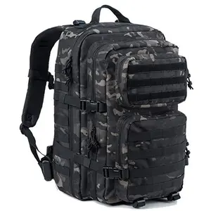 Sac à dos tactique imperméable et Durable en Nylon 900D, noir, camouflage Sport de plein air, sac à dos de randonnée multifonctionnel