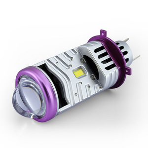 QIDEWIN H4 <b>LED</b> Headlight Bulb Bi-Xenon <b>Projector</b> Lens Integrated High Low Beam Automotive Lighting - Product Image 2