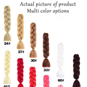82 дюйма, 165 г, большие косы для волос - Product Image 5