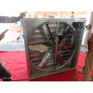 Ventilador de Extracción Industrial para Aves de Corral, Aspas de Acero Inoxidable, Alto Flujo de Aire, Ventilador de Pared, Resistente y Duradero - Product Image 1