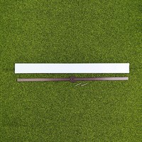 SwingPerfect Rail de putting de golf rotatif à 360° double face en fibre de carbone avec règle, aide à l'entraînement pour la lecture de la ligne de départ et entraîneur de face carrée