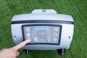 อ่างน้ำร้อนเป่าลมพีวีซีสีดำ avenli สำหรับผู้ใหญ่และวันหยุดพักผ่อน - Product Image 4