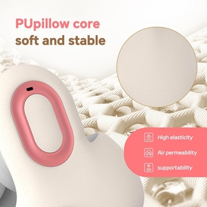 <span class=keywords><strong>Masseur</strong></span> de cou portable en forme de U 3D avec lumière rouge, compresse chaude et chauffage, batterie 1500 mAh, OEM, pour la maison ou les voyages - Product Image 5