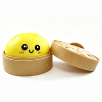 Jouet promotionnel extensible et moelleux, boîte surprise mystère arc-en-ciel, jouet anti-stress mignon en forme de dumpling à presser