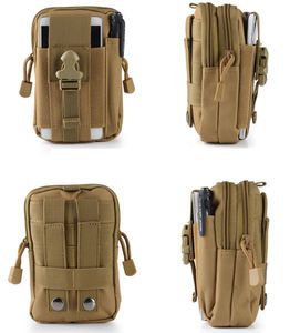 กระเป๋าคาดเอวอเนกประสงค์สำหรับกิจกรรมกลางแจ้ง ทนทาน คุณภาพสูง ผ้าแคนวาส ลายพราง กระเป๋าแบบยุทธวิธี ระบบโมลล์ สำหรับการตั้งแคมป์ - Product Image 1