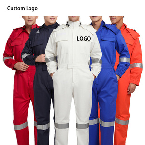 Uniforme de mécanicien en coton imperméable haute visibilité pour hommes, combinaison de travail, vêtements de travail, ensemble de vêtements de travail - Product Image 3