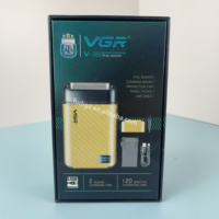 Vgr V-369 Nouveau Mini Voyage Portable Étanche Rechargeable Hommes Rasoir Électrique Rasoir Visage Tondeuse À Barbe