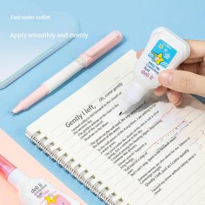 Deli 7382 Pointe de stylo en acier inoxydable de haute qualité Les étudiants utilisent une solution de <span class=keywords><strong>correction</strong></span> de mots non marquante Effacer le <span class=keywords><strong>d</strong></span>ébit <span class=keywords><strong>d</strong></span>'eau de l'artefact de haute qualité - Product Image 5