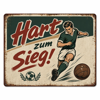 Décoration murale pour bar sportif, plaque en métal aluminium sur le thème du football, logo personnalisé, plaque rétro de football pour pub, club, restaurant, salle de jeux