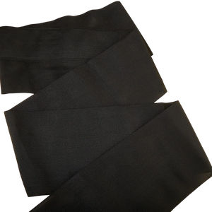 6 /8 Inch Màu Đen Phẳng Rộng Ban Nhạc Đàn Hồi Căng Nặng Độ Đàn Hồi Cao Eo Băng Đan Ban Nhạc Cuộn Cho May - Product Image 4