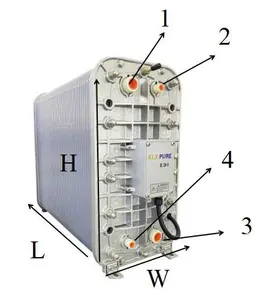 Electrodesionización Filtración de agua ultrapura Sistema EDI Fabricantes de tecnología Venta al por mayor Electrodesionización de agua