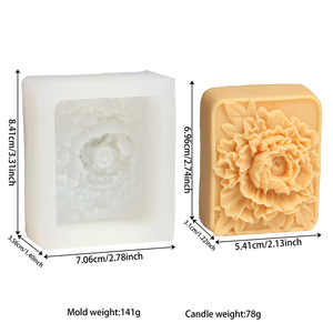 Maple Leaf <b>Silicone</b> Soap Mold 3D Embossed Autumn Leaf Soap <b>Mould</b> for Handmade Soap Making DIY Craft Mold for Gifts Home Decor - Product Image 5