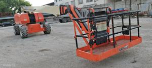 Plataforma Elevadora Articulada Hidráulica Remolcable de Buen Rendimiento, Plataforma Elevadora Telescópica JLG 860SJ Usada en Venta - Product Image 3